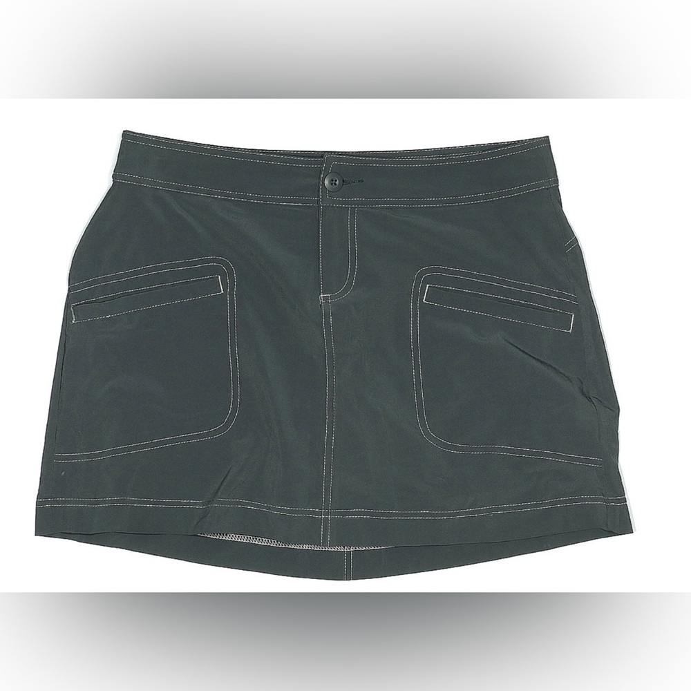 Prana Gray Scort Skirt, Size 8